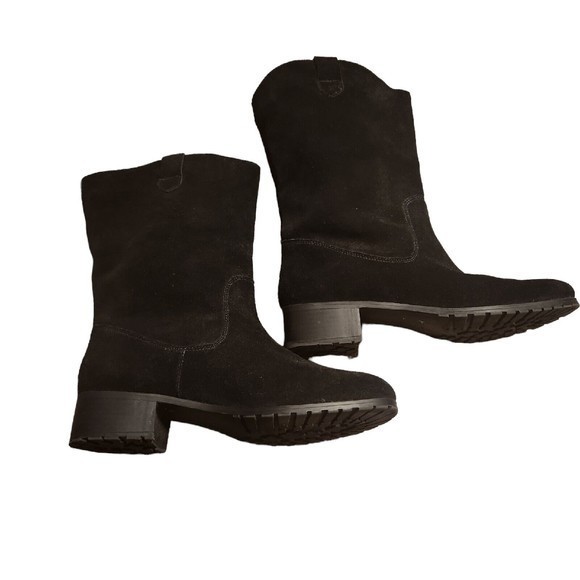 Chares By Charles David Suede Boots Booties Womens Size 9.5 - Picture 3 of 8